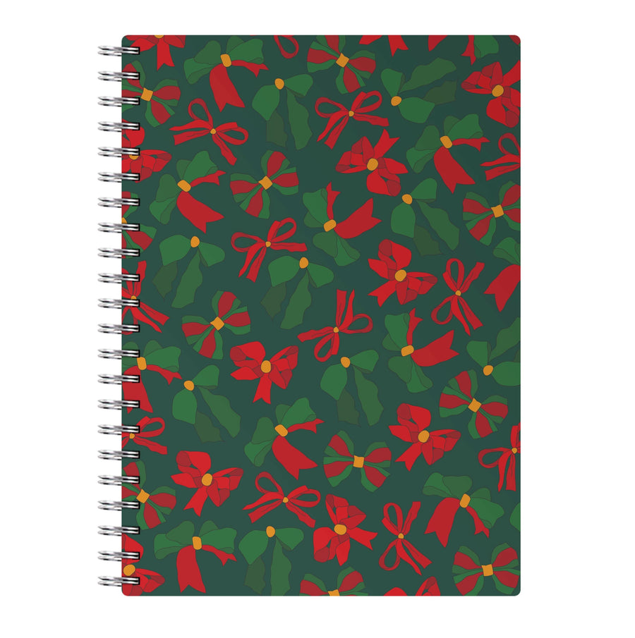 Green And Red Pattern Notebook