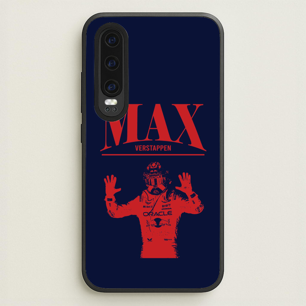 Max Blue And Red Huawei P30 Case