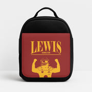 Lewis Red And Gold Lunchbox 1