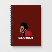 Starboy Singer Title Notebook 1