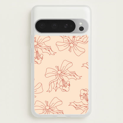 Cartoon Mouse Holly Pattern Google Pixel 9 Pro XL Case