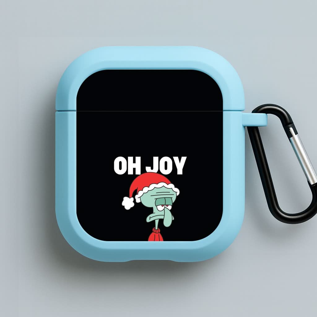 Oh Joy Cartoon Squid Blue AirPods Case