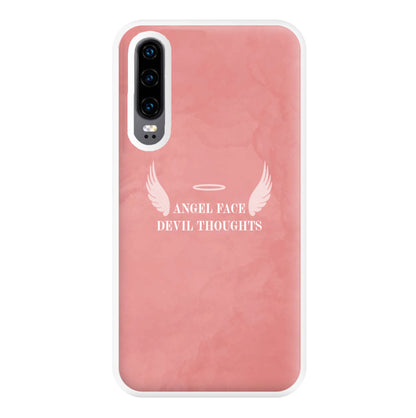 Angel Face Devil Thoughts Phone Case