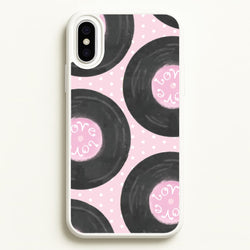 Thrifted Vinyl Polka Pattern iPhone XS Max Case