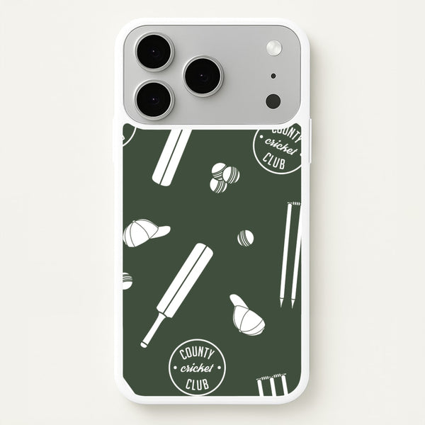 Cricket Props Pattern iPhone 17 Pro Max Case