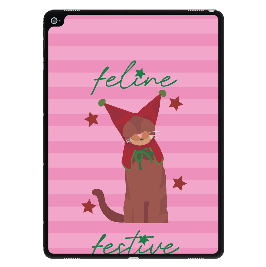 Feline Festive  iPad Case