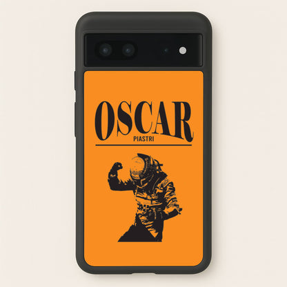 Oscar Orange And Black Google Pixel 7 Case