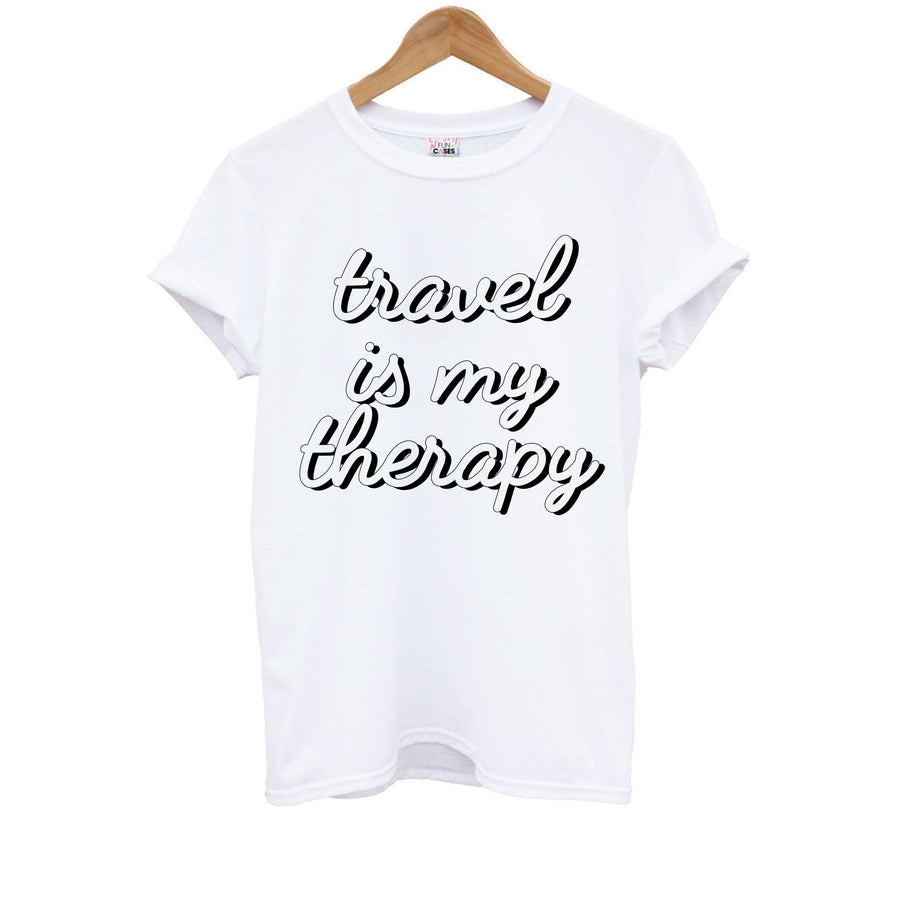 Travel Therapy - Travel Kids T-Shirt