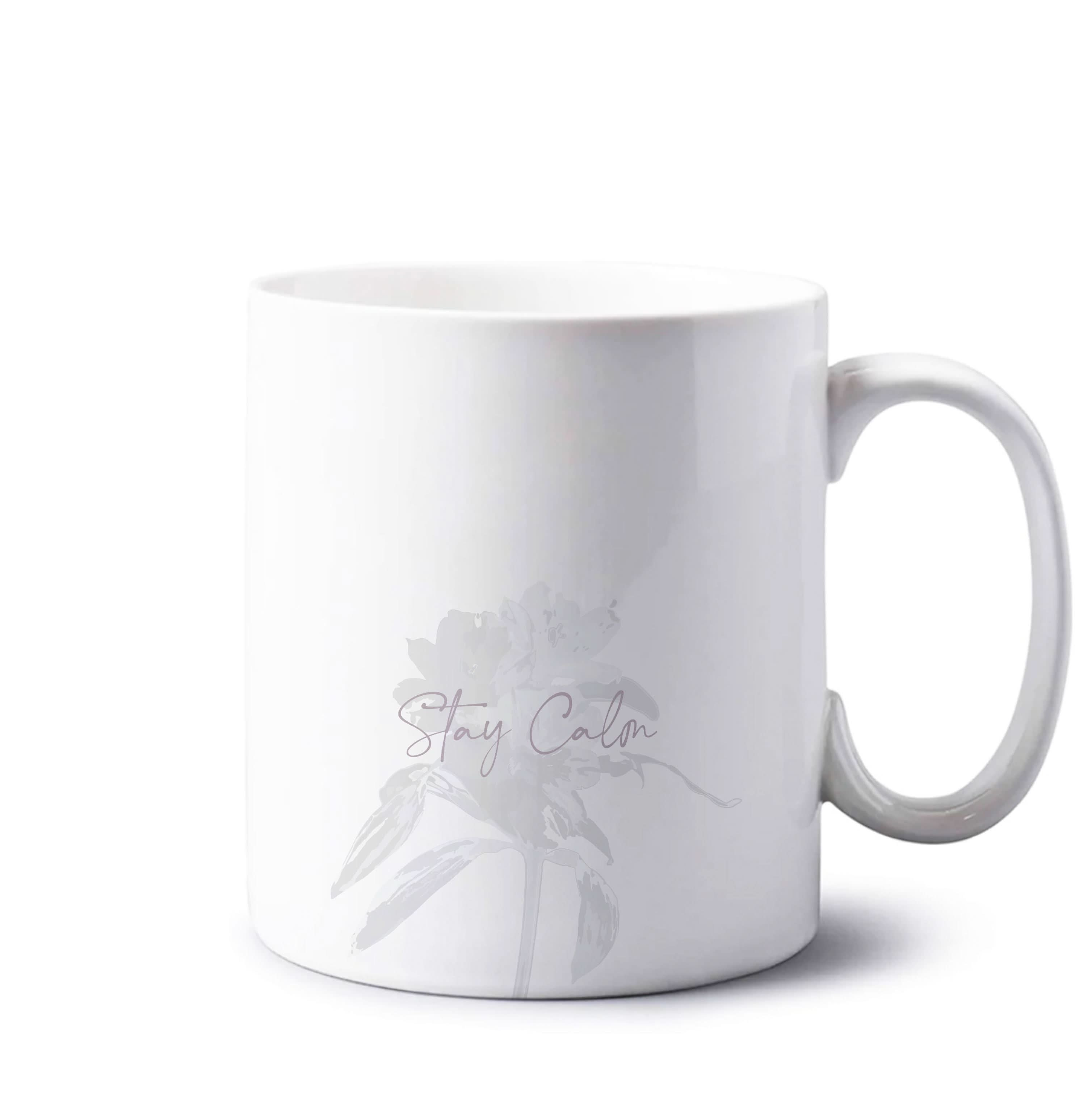 Mauve Stay Calm Mug