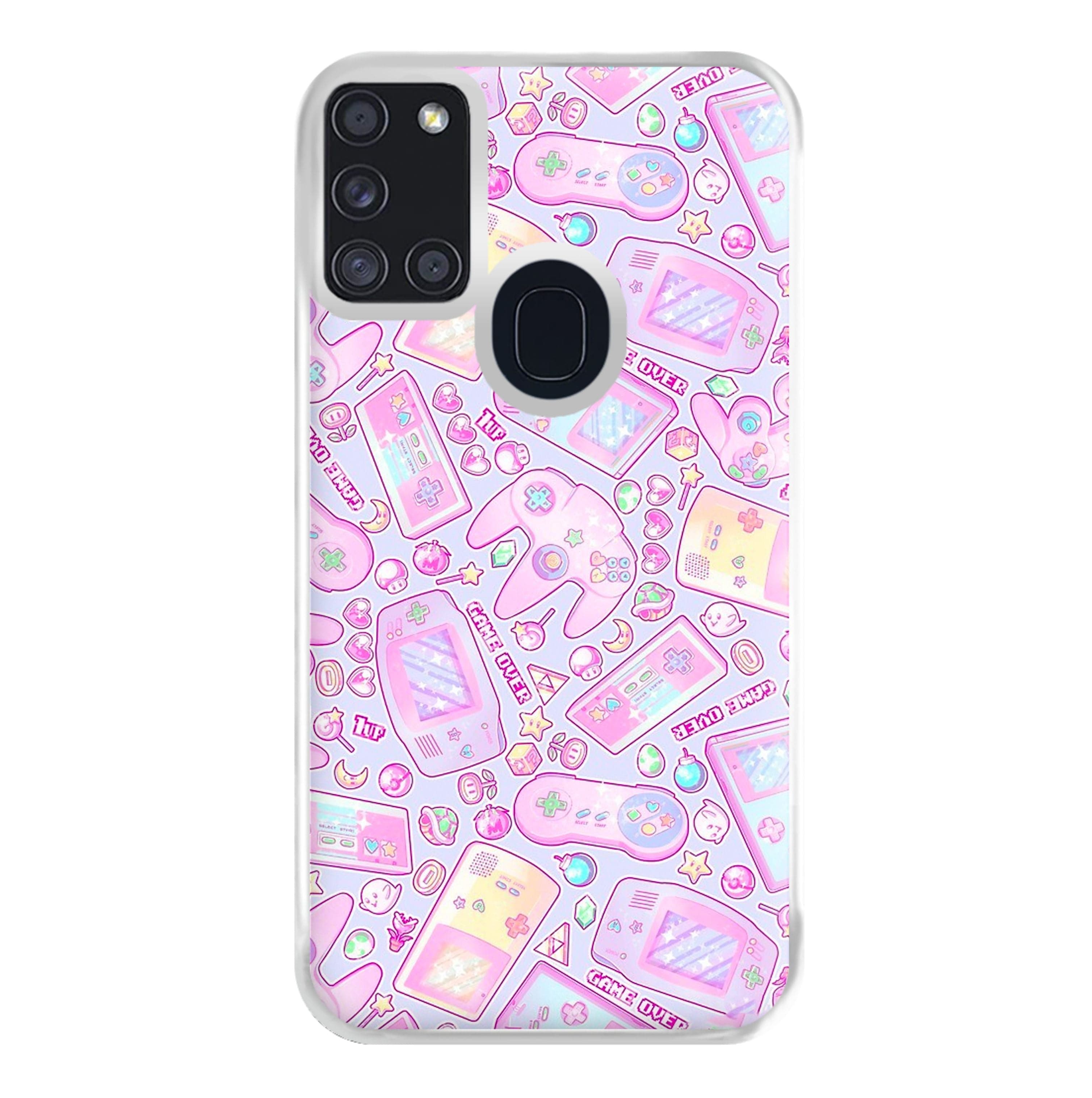 Power Up, Gaming Pattern Phone Case