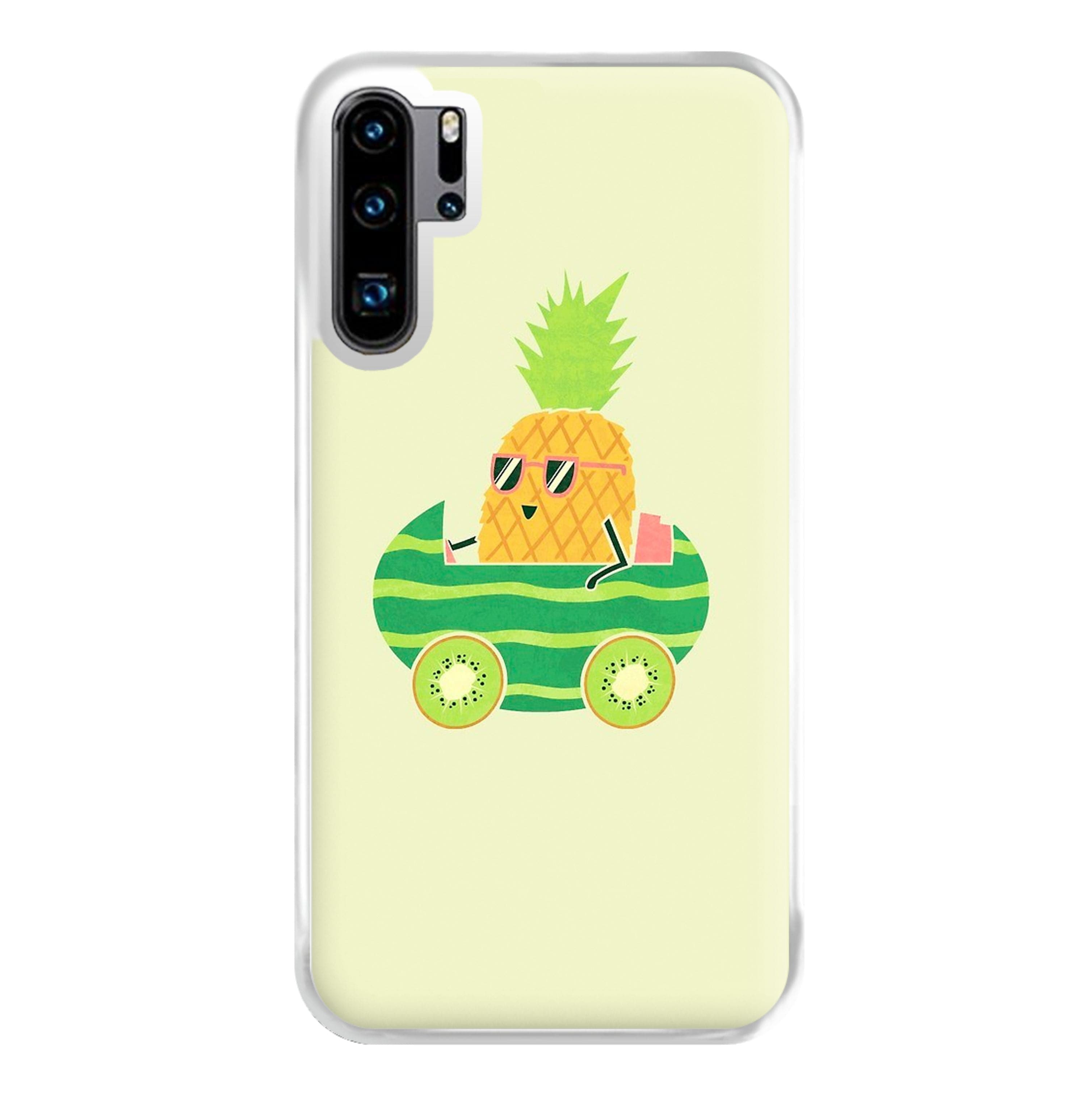 Summer Drive Pineapple Phone Case