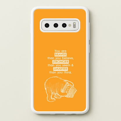 You Are Braver Galaxy S10 Plus Case