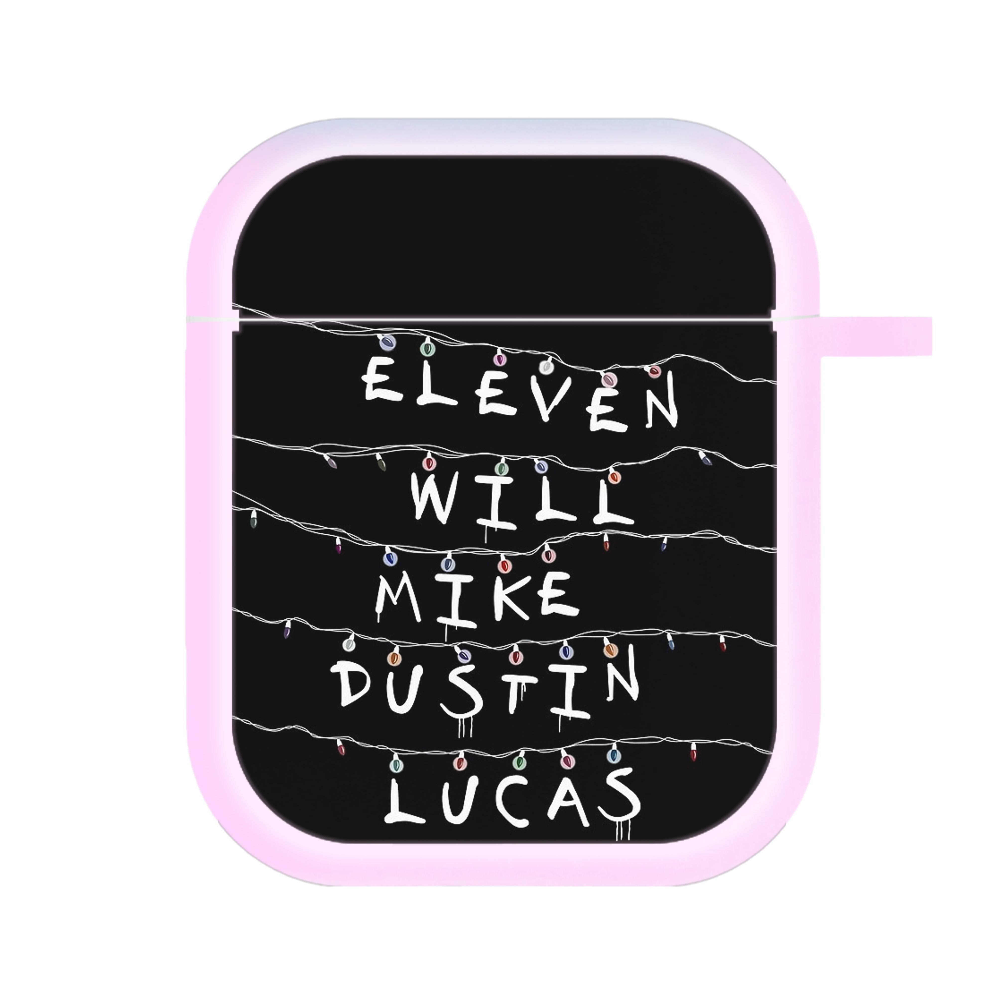 Eleven, Will, Mike, Dustin & Lucas AirPods Case