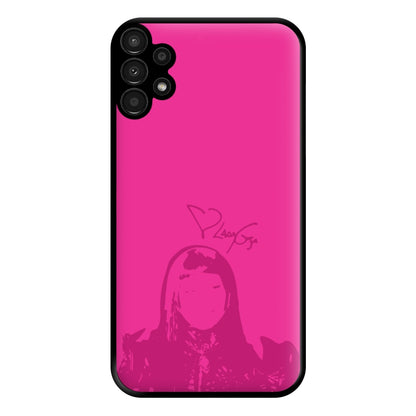 Pink Gaga Silhouette  Galaxy A13 Case