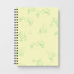 Sketched Winnie Pattern Notebook