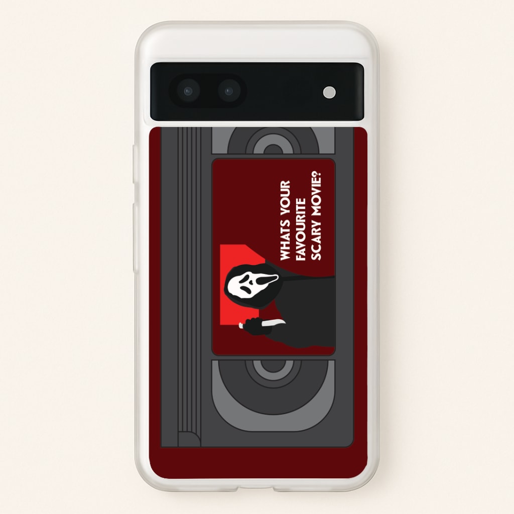 Horror Movie 7 VHS Tape Google Pixel 6a Case