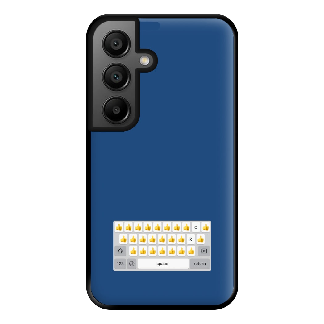 Dad's Keyboard - Father's Day Galaxy A55 Case