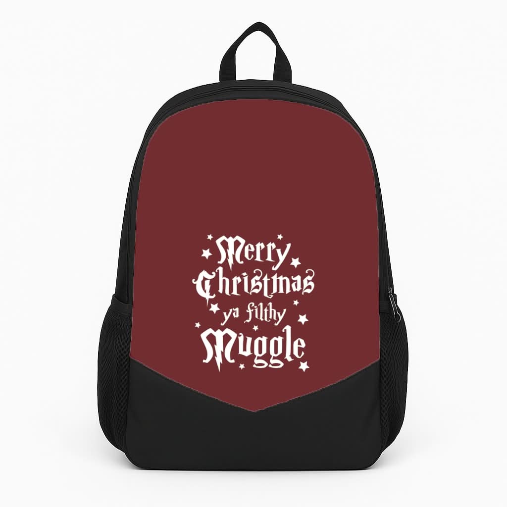 Merry Christmas You Filthy Muggle Backpack