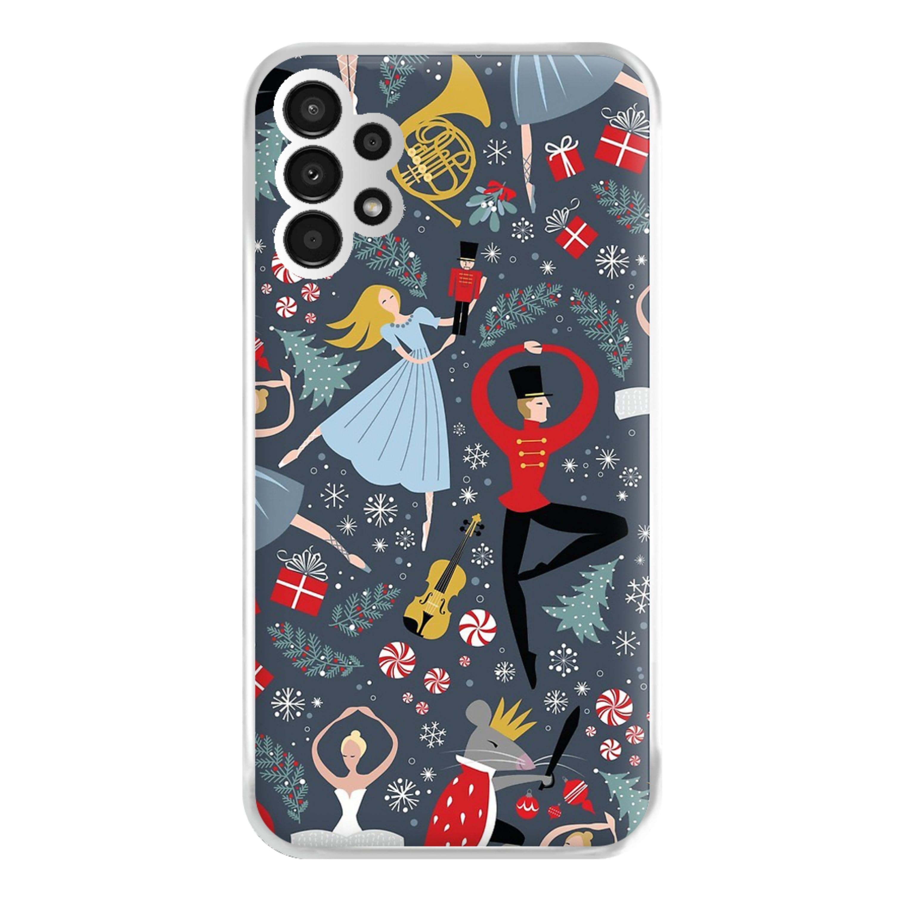 Nutcracker Ballet Pattern - Christmas Phone Case