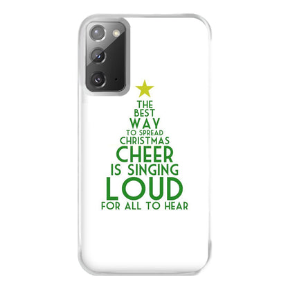 The Best Way To Spread Christmas Cheer - Elf Phone Case