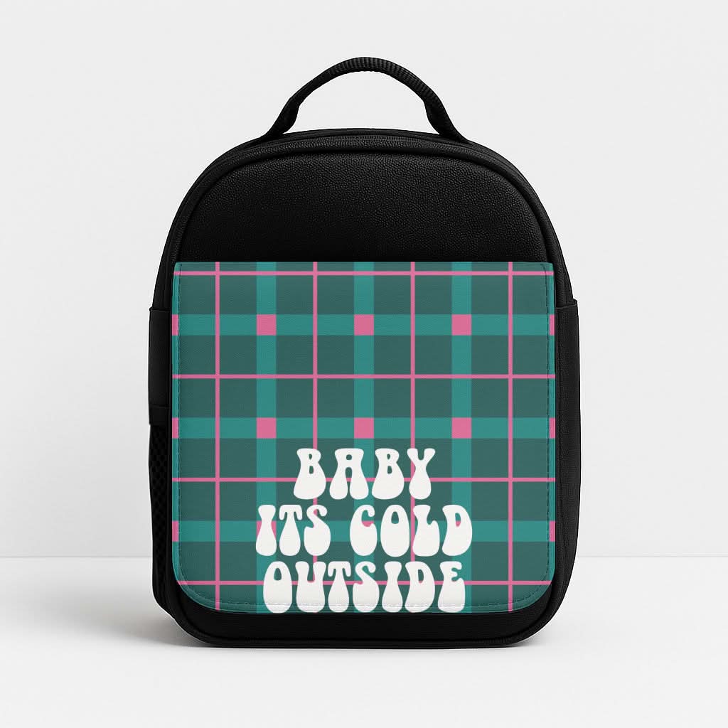 Baby It's Cold Outside Tartan Lunchbox