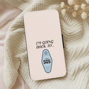 I'm Going Back To 505 Keyring Flip / Wallet Phone Case 5