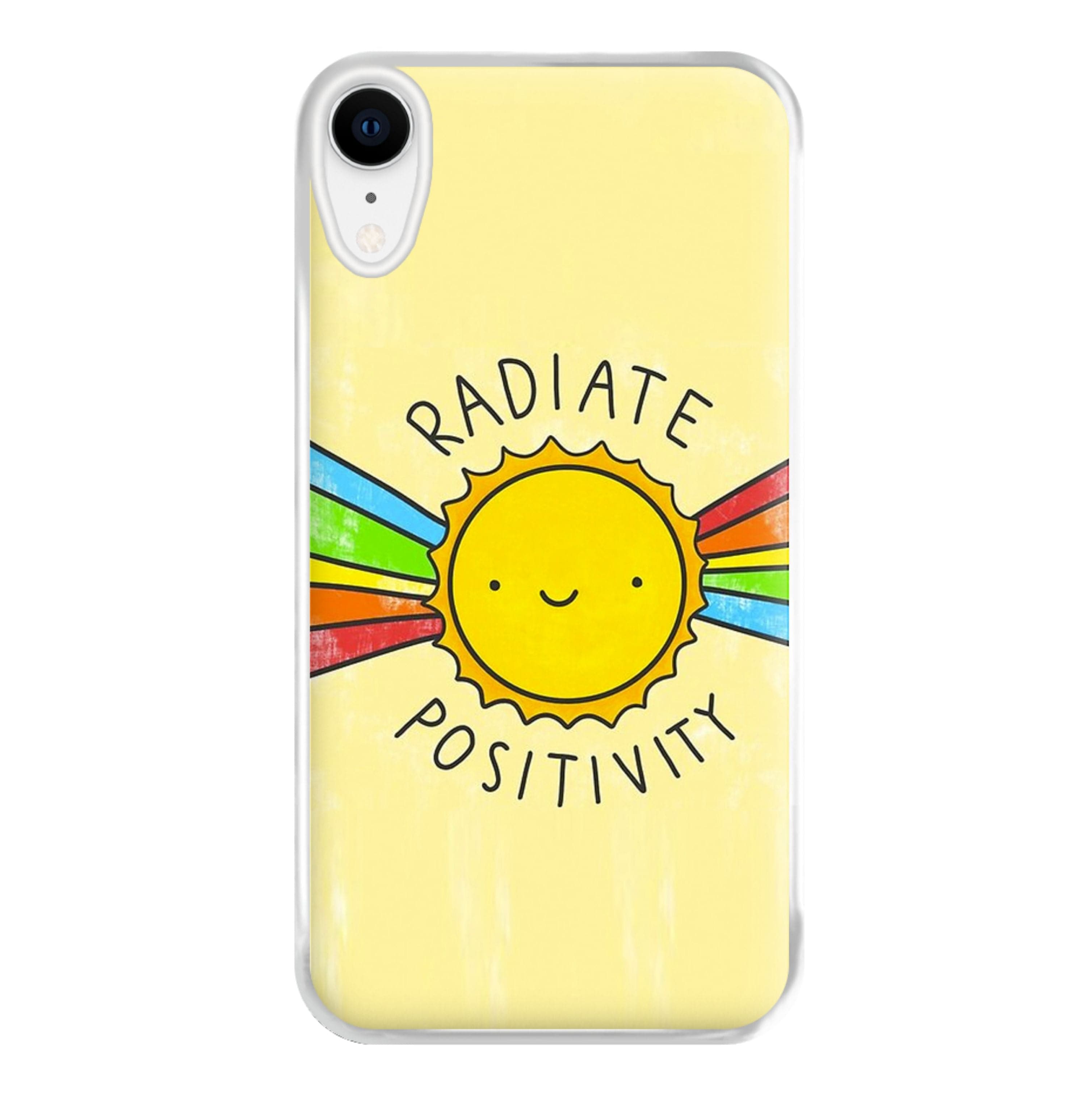 Radiate Positivity Sunshine - Positivity Phone Case