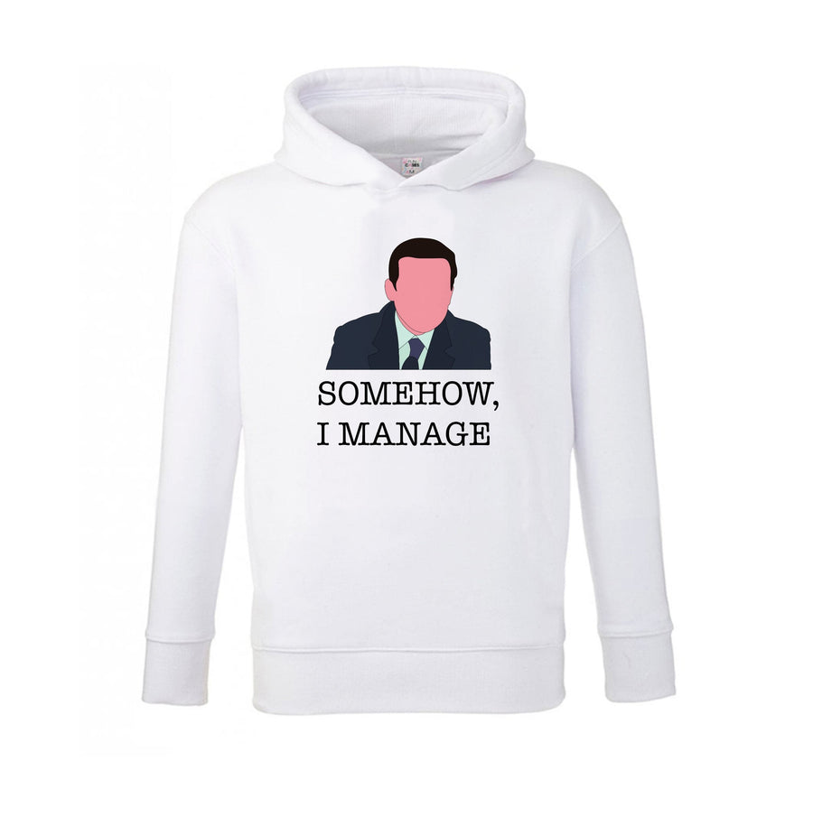 Somehow, I Manage - The Office Kids Hoodie