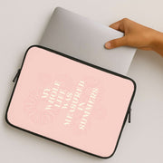 Dasies Quote Laptop Sleeve 2