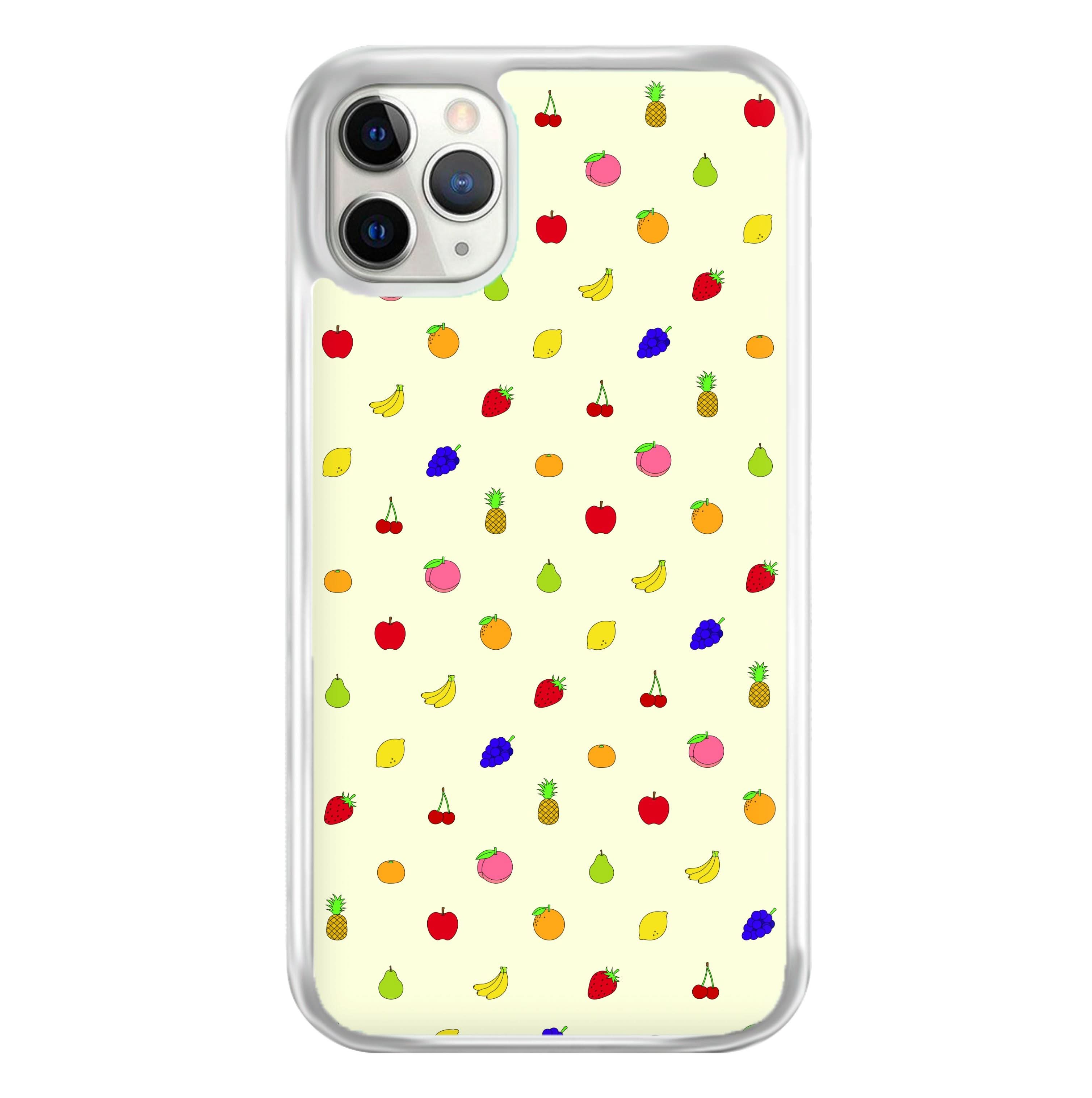 Miniature Fruits Pattern Phone Case