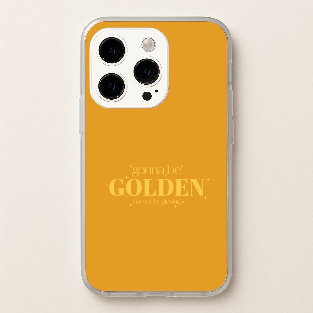 Gonna Be Golden iPhone 14 Pro Case