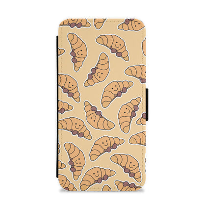 Croissant - Plushy Flip / Wallet Phone Case