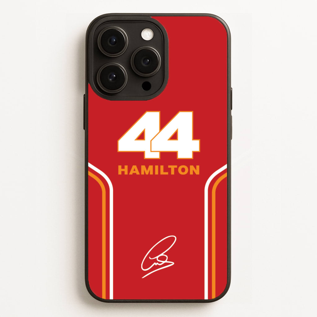 Stripes 44 Hamilton Phone Case