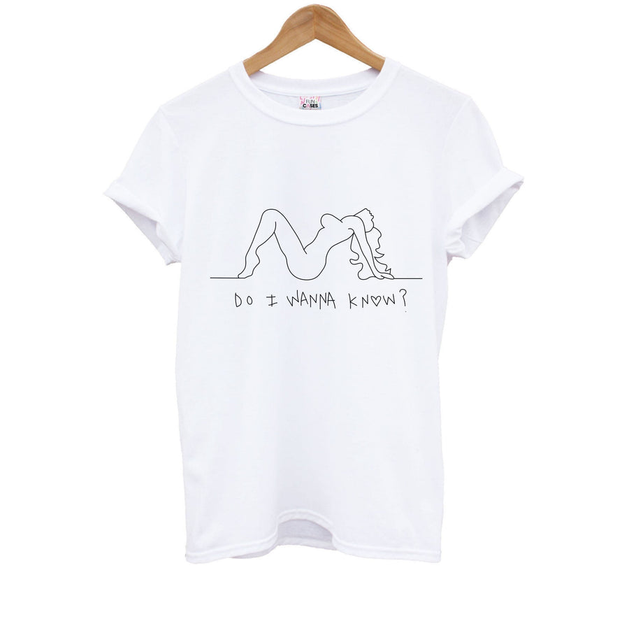 Do I Wanna Know? - Arctic Monkeys Kids T-Shirt