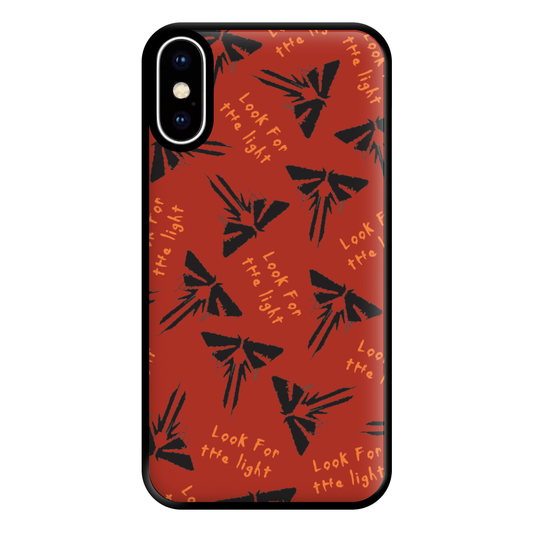 Look For The Light Firefly Pattern iPhone X / XS Case