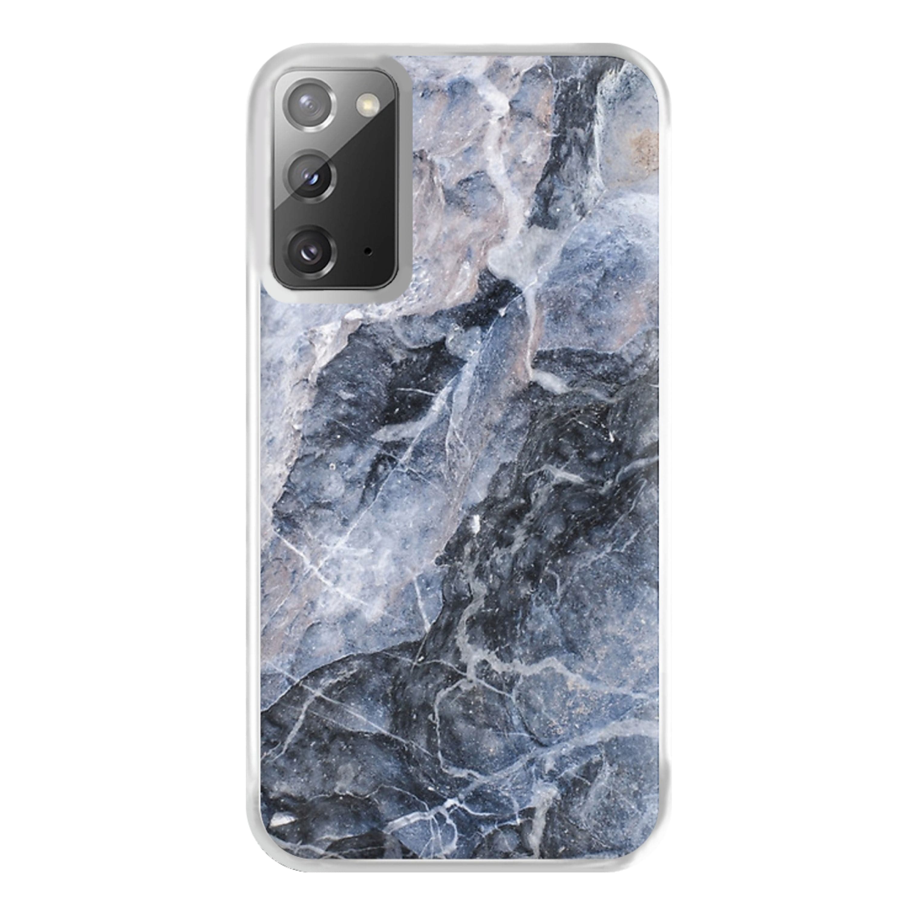 Grey and White Marble Phone Case