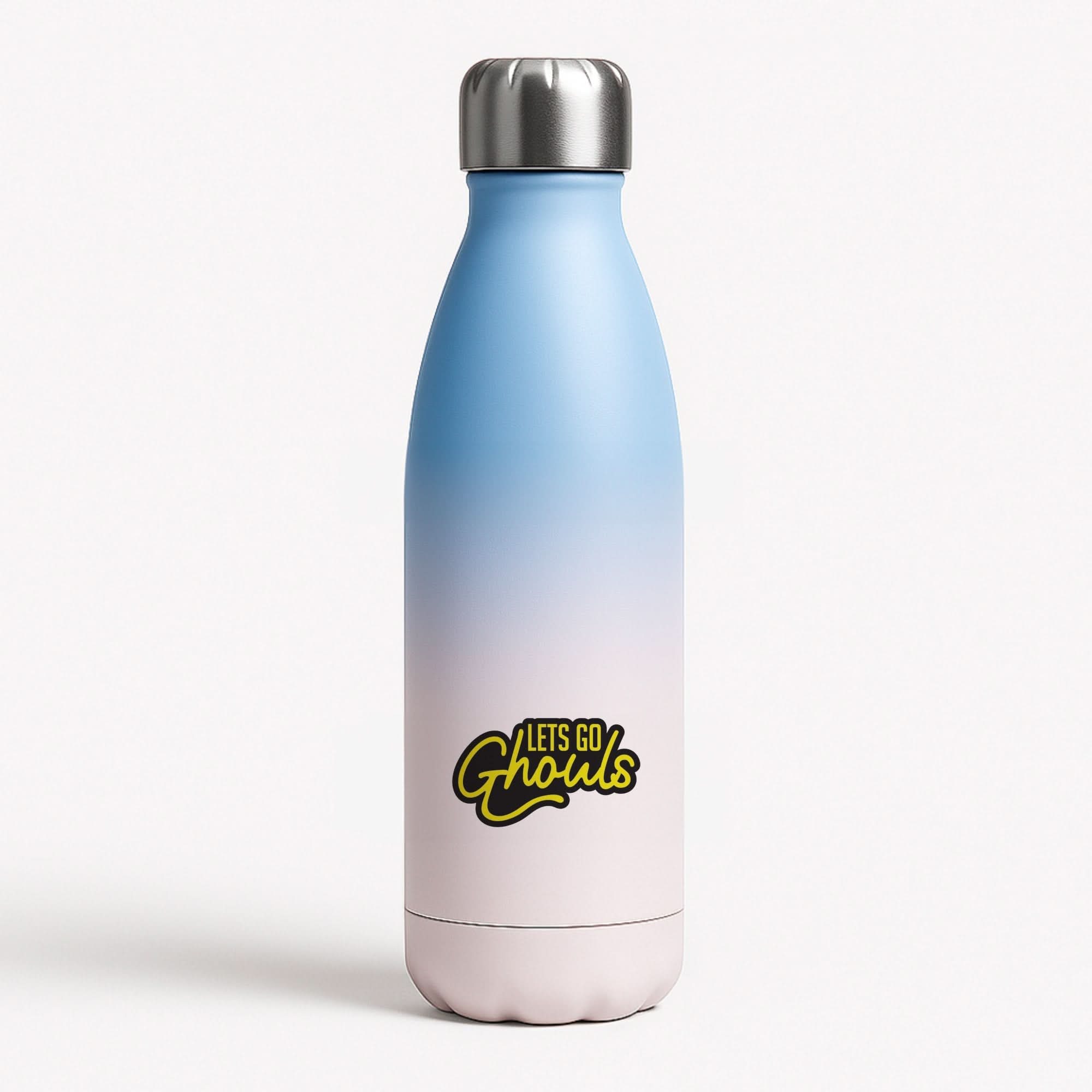 Let's Go Ghouls Blue Water Bottle