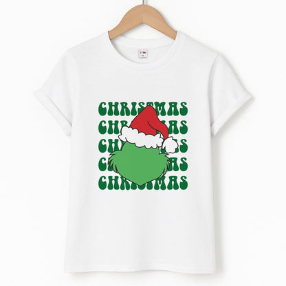 Green Creature Christmas Unisex T-Shirt