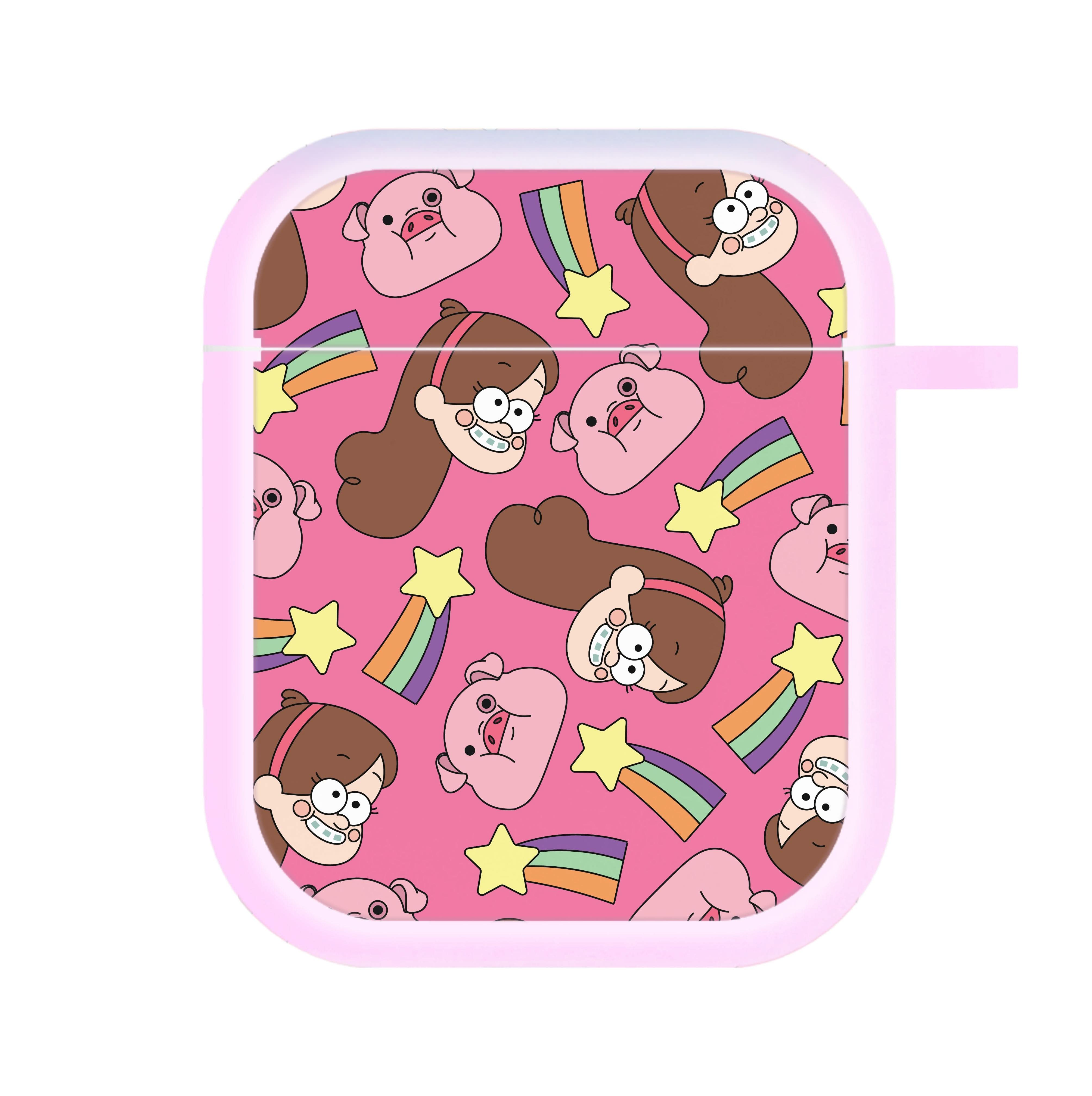 Mabel And Stars Pattern AirPods Case