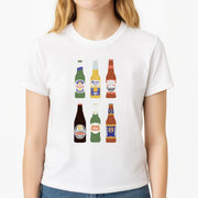 Ale Bottles T-Shirt 3