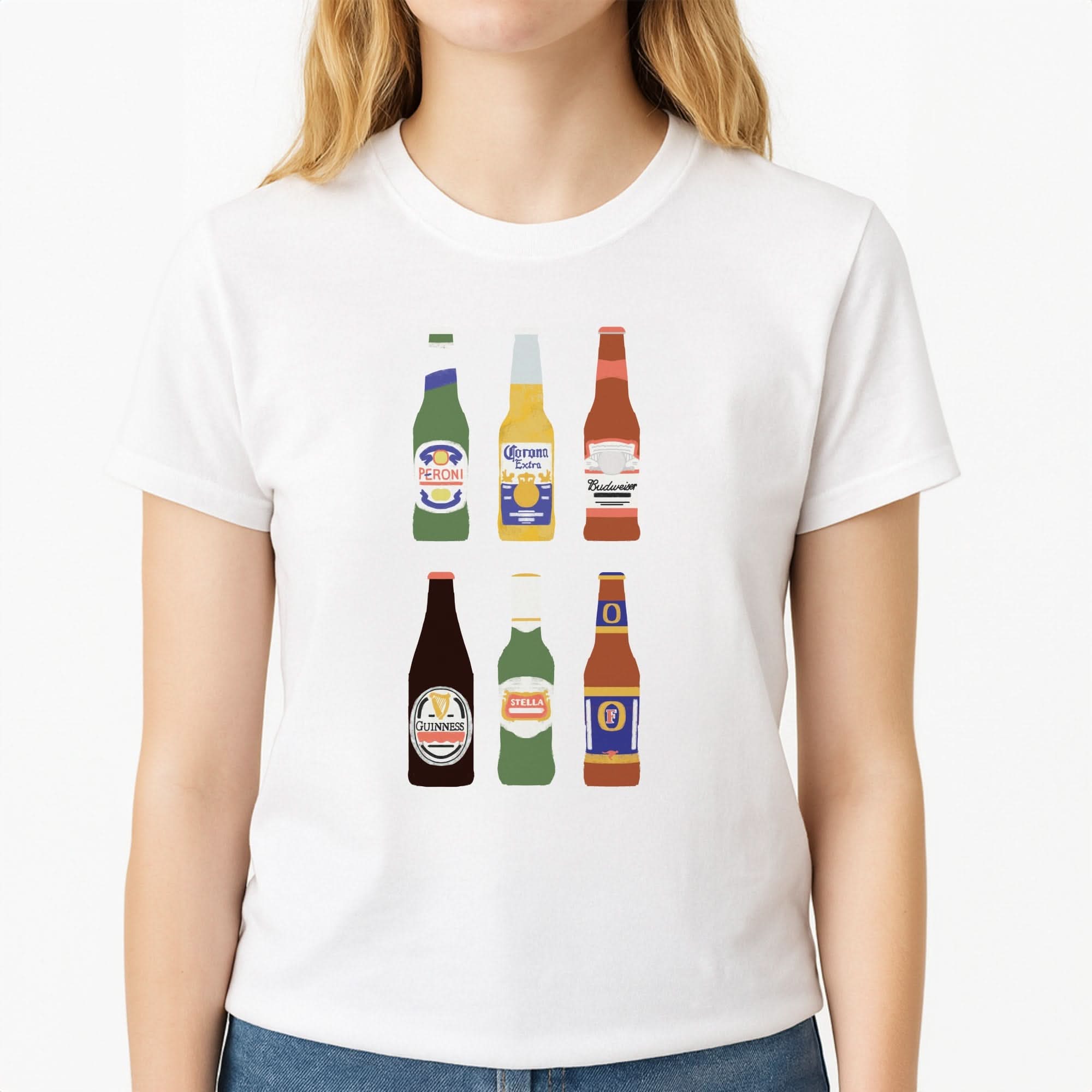 Ale Bottles Womens T-Shirt