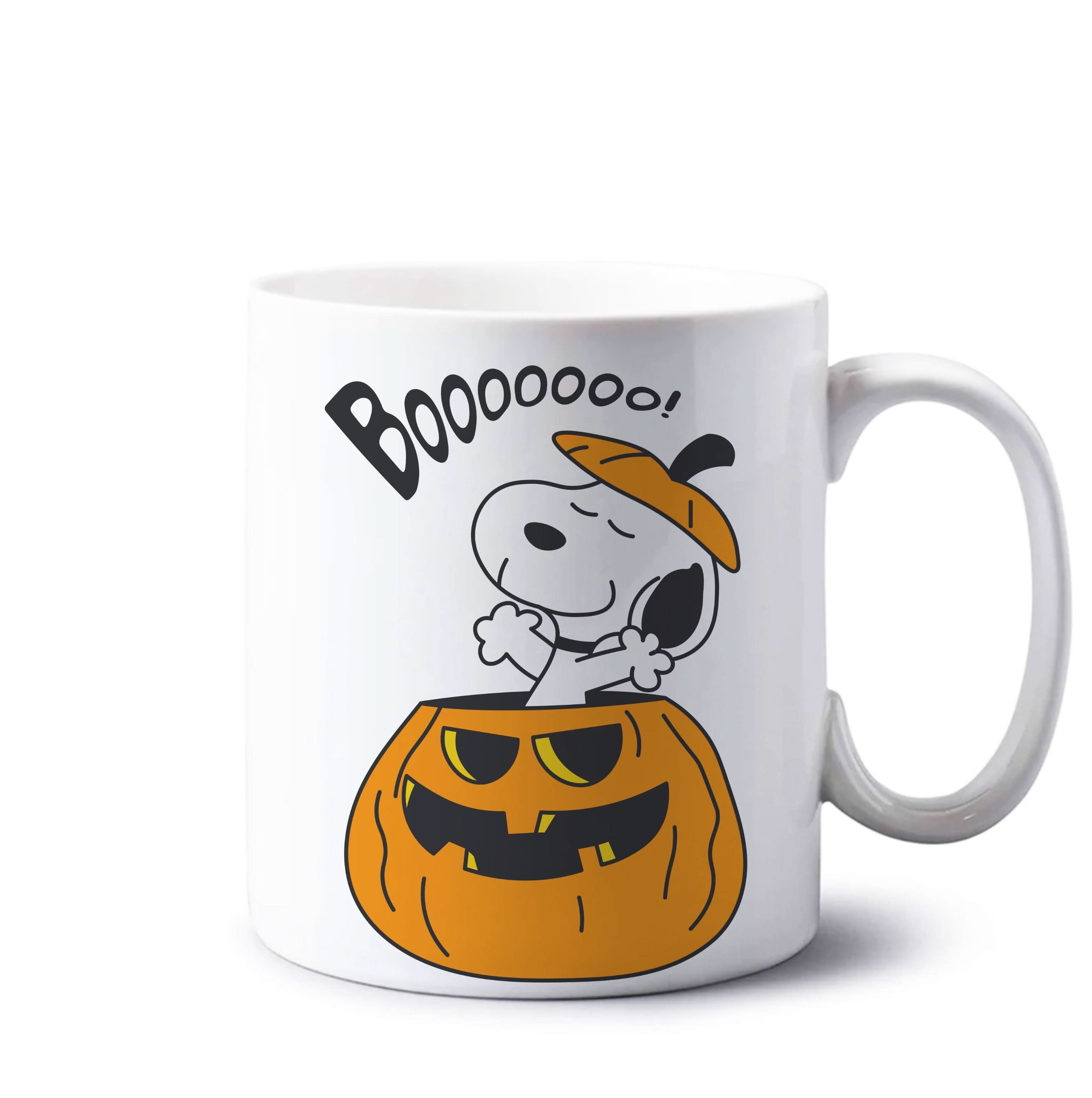 Cartoon Beagle Pumpkin Mug