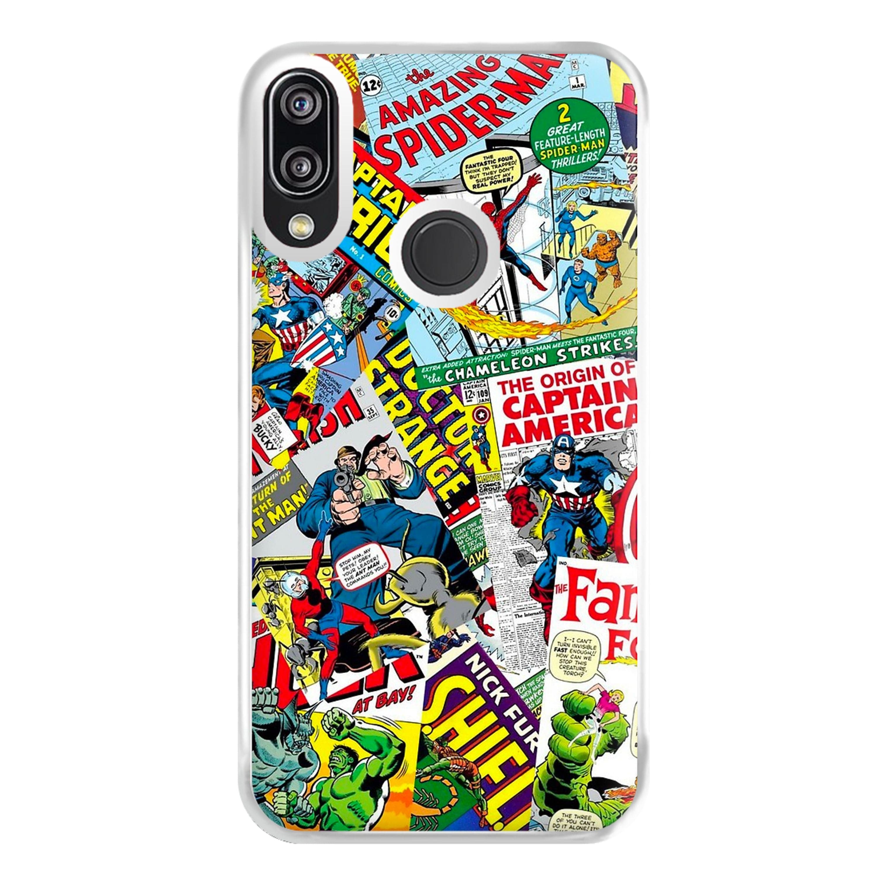 Superhero Comic Comics Pattern Phone Case