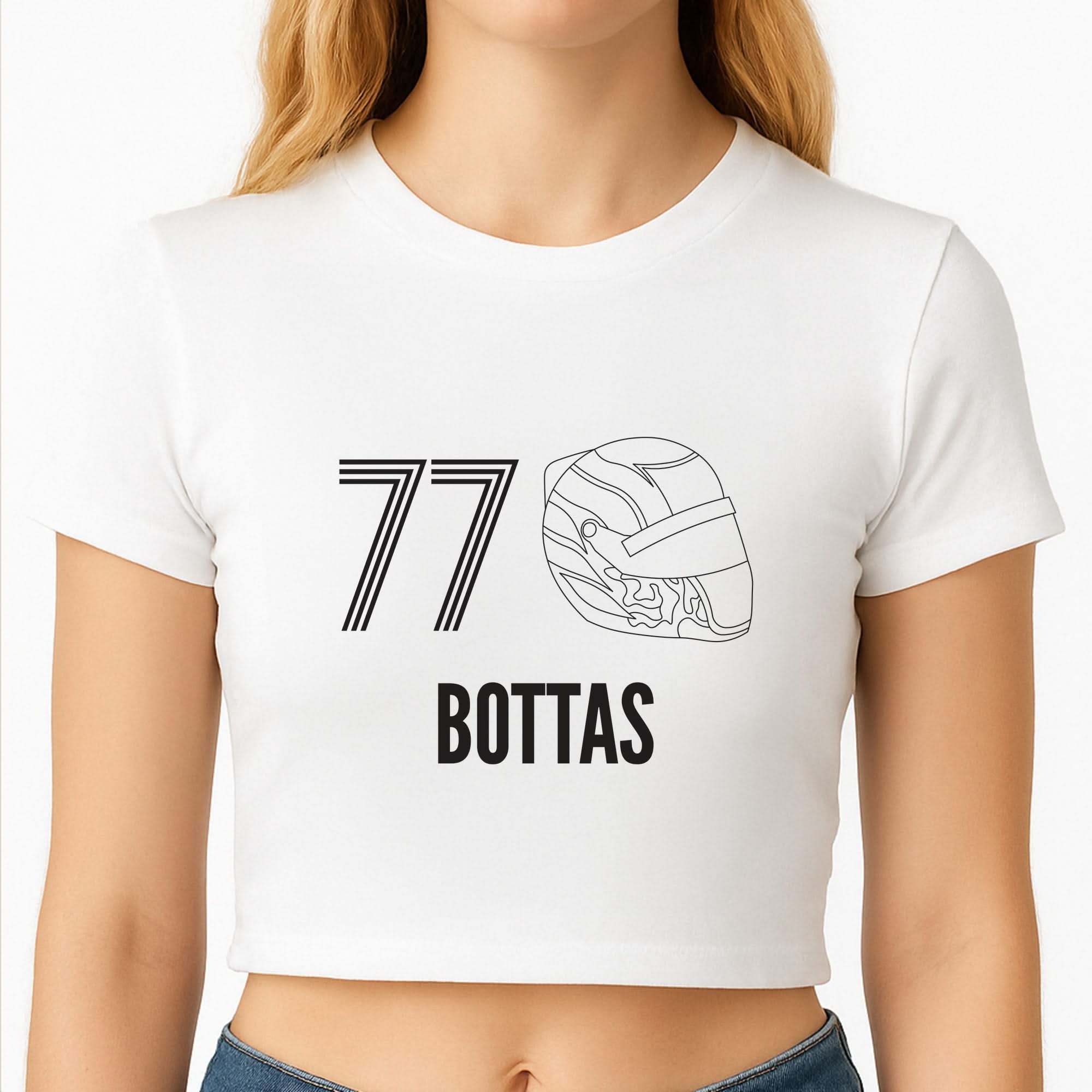 Bottas Helmet 2026 Crop Top