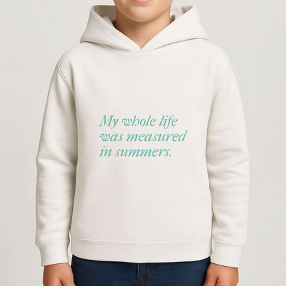 Measured In Summers Boys Hoodie