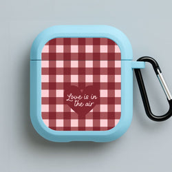 Love Is In The Air Blue AirPods Case