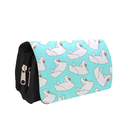 Swan Pattern - Summer Pencil Case