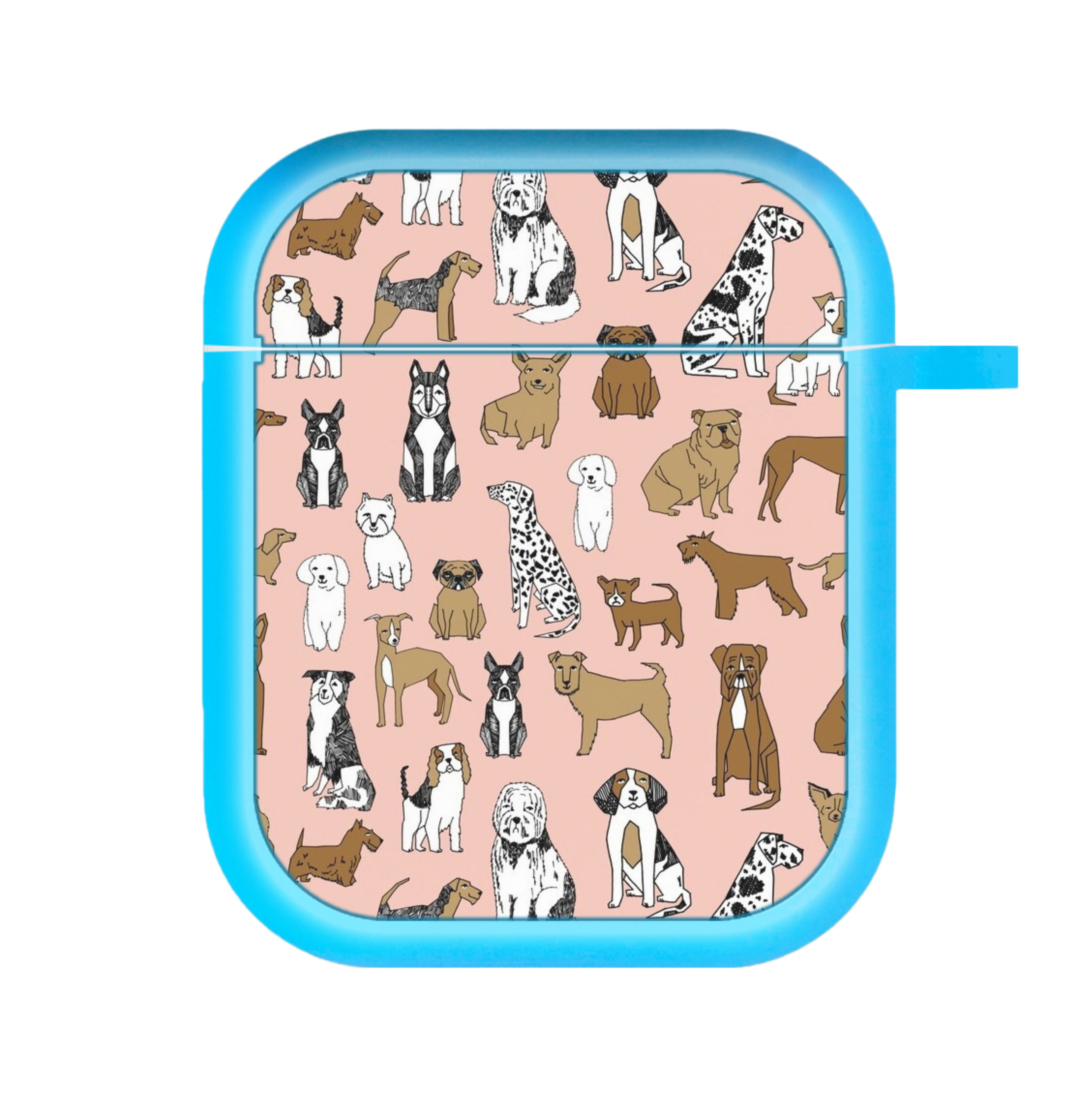 Dog Breeds - Animal Pattern AirPods Case