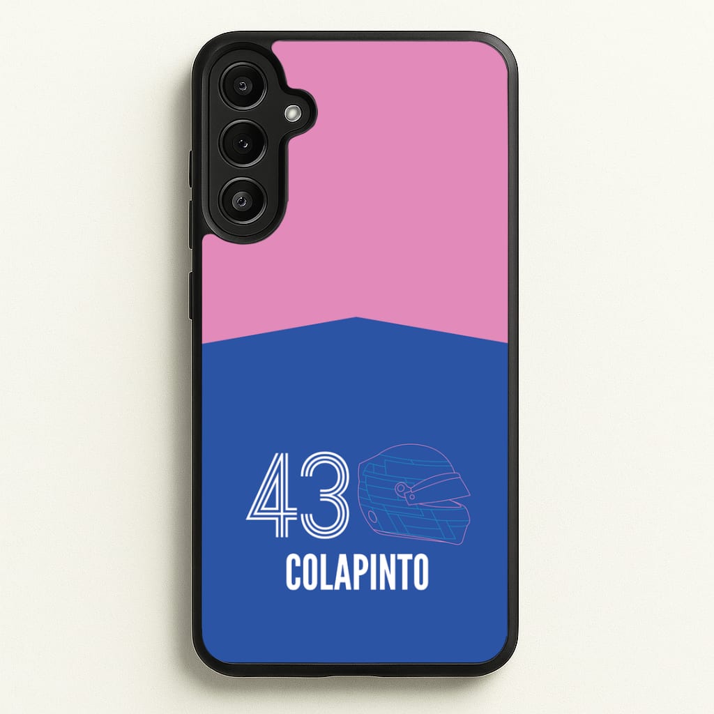 Colapinto Helmet 2026 Galaxy A34 Case