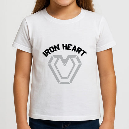 Metal Hero Heart Girls T-Shirt